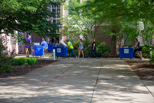 Sun-dappled days … and a new campus phase.