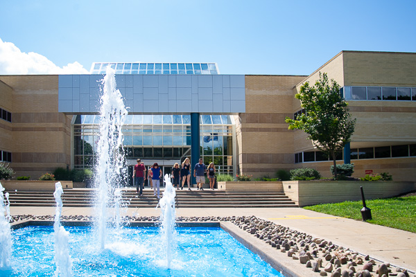 After settling in, some families took the opportunity to explore campus sites beyond the residence halls.