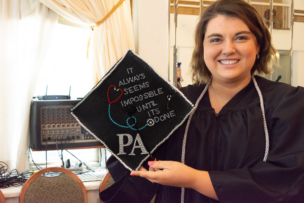 The very picture of accomplishment