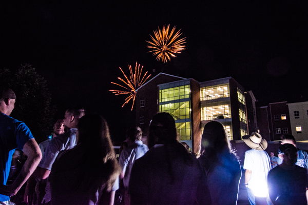 ... and bathe new students in a glowingly fresh start.