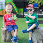 Best buddies supply a new definition for "stump speech."