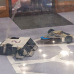 Action heats up in the competition cage.