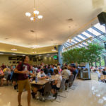 Families enjoy a Keystone Dining Room brunch.