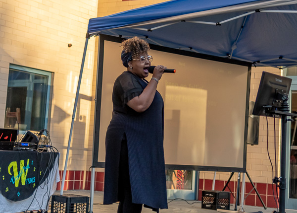 Tamaka Carter, of Williamsport, a business administration: management concentration major, included Adele's