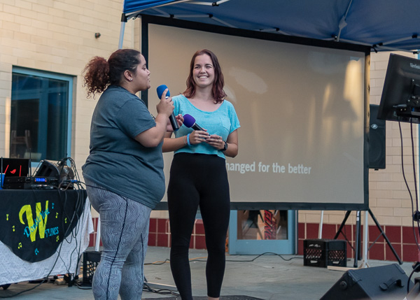 Teaming up for one of Broadway's enduring duets –