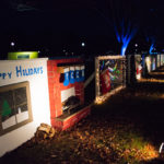 The campus family's inventiveness shines through the brisk pre-winter night.