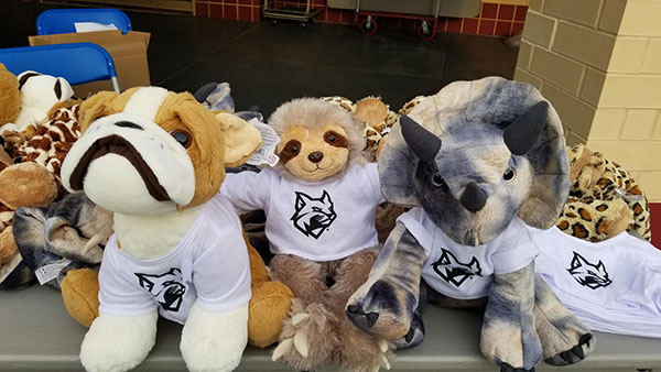 A make-and-take menagerie, resplendent in spirit garb