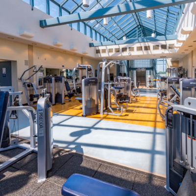 The Circuit Training Room, ready for new and returning patrons