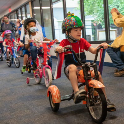 A Lego maniac makes an appearance.