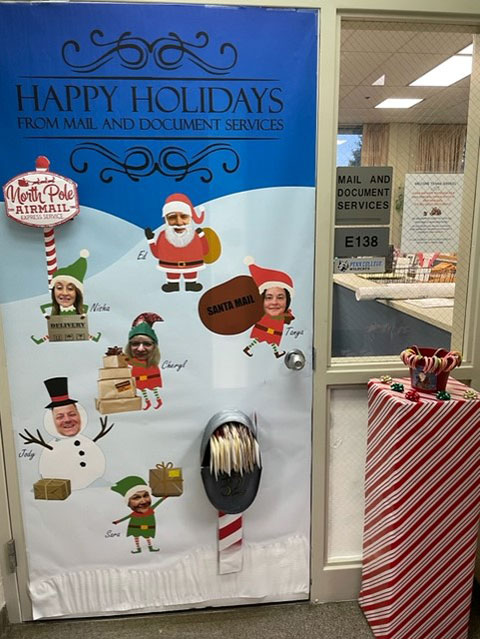 Mail Services – Third place, offices and departments (photo by Cheryl A. Rice, mail services assistant)