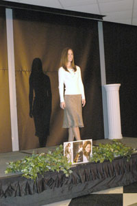 Another B. Moss model shows the hottest styles.