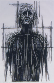 'As It Is, Not As I Would Have It,' 2004-05, 35 by 21 3%2F8 inches, woodcut