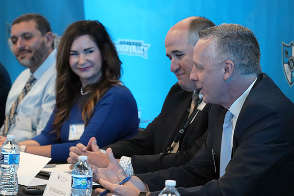 President Reed joins workforce education panel at STEAM Academy