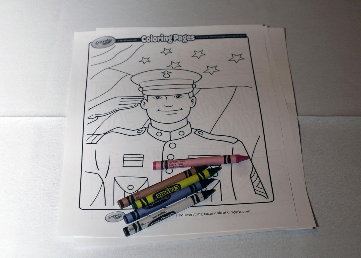 Goodnatured rivalries among service branches – including the internet-age trope that Marines eat crayons – colored the atmosphere in the Bush Campus Center.