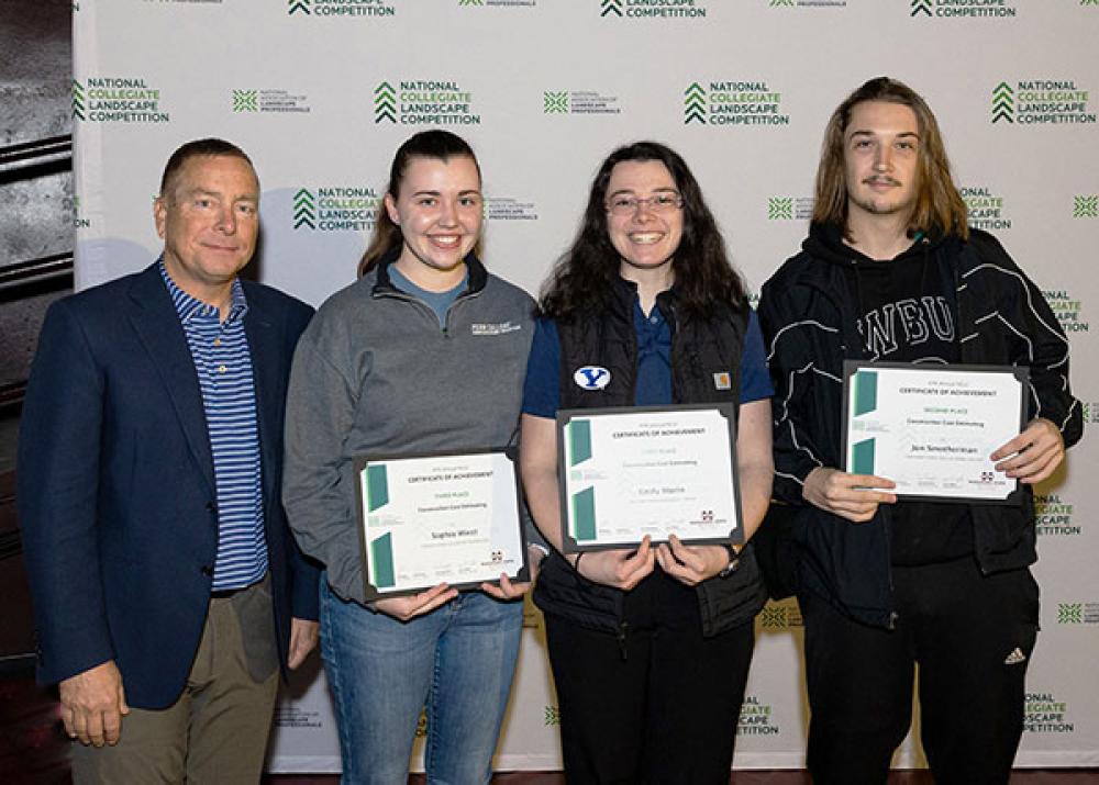 Horticulture students compete in national arena