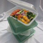 Reusable carry-out food containers are available in a pilot program at two campus dining units.