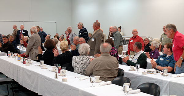 Along with members of each decades' graduating classes, the WTI reunion included recognition for the veterans among them.