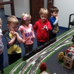 Members of the Bear Bunch are entertained by a holiday favorite. 