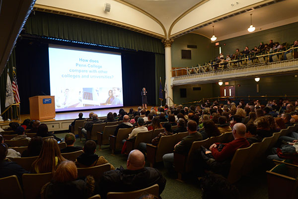 Carolyn R. Strickland, assistant vice president for academic services, explains what sets Penn College apart.