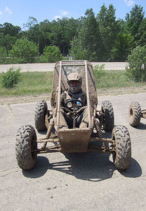 Penn College’s 2012 Baja entry survived four days of grueling off-road competition with no breakdowns.