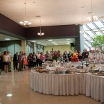 Sunday's crowd easily topped the once-record attendance of 94, set during the 2010 reception.