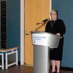 President Davie Jane Gilmour announces that total employee contributions to the Penn College Fund have topped $1.1 million.