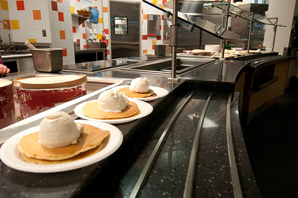 Pancakes? Check. Ice cream? Check. Appetite? Check.