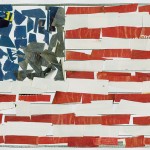 The community flag inspires many young artists to create replicas, including this paper mosaic, crafted by Georgia Randall, a child enrolled at Little Treasures Preschool in South Williamsport.