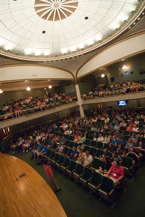 Instructor Laurie K. Kiss conducts an informative Klump Academic Center session on the importance of a proper mind-set when tackling mathematics classes.