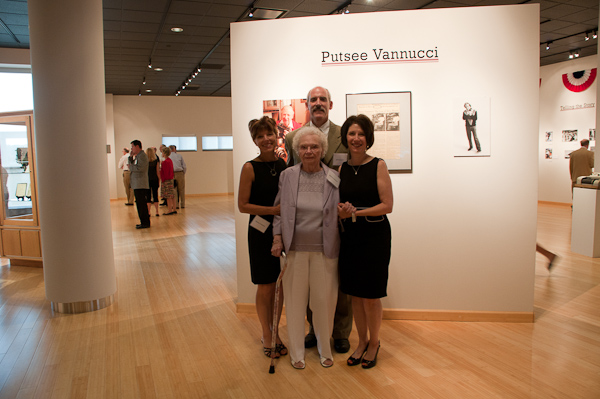 Clockwise from left, Tammy Frederick, John Vannucci and Bonnie Jamieson join their mother, Maxine Vannucci.