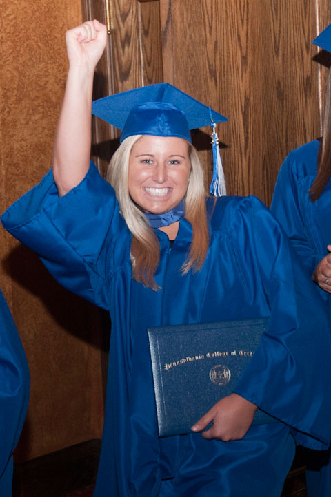 A well-deserved cheer