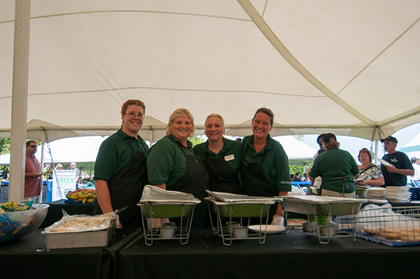 A reliable team for any event, Dining Services dishes up another crowd-pleaser.