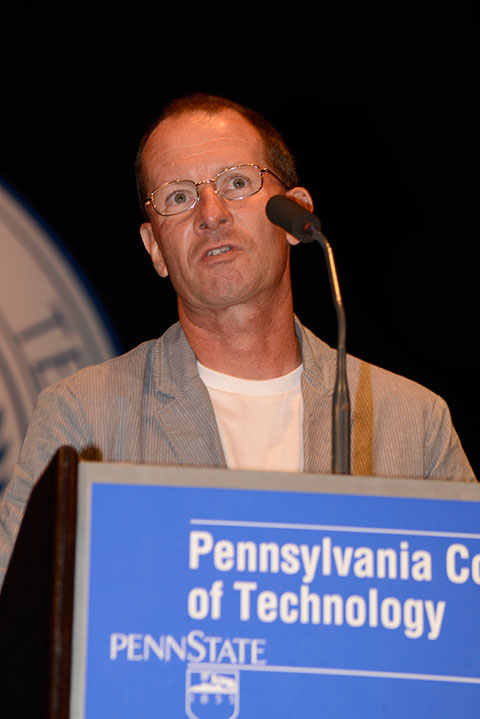 Alumni award-winner Ronald A. Burger