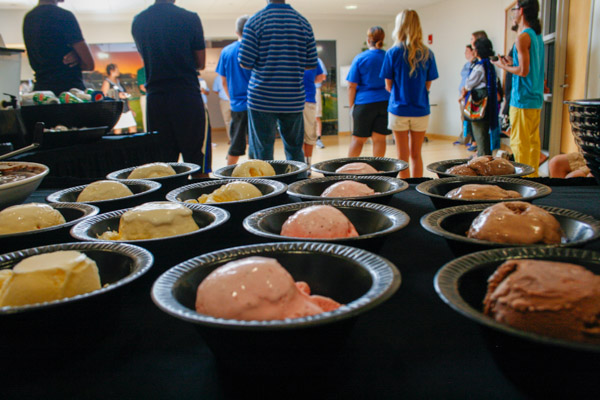 In addition to an ice cream social and 