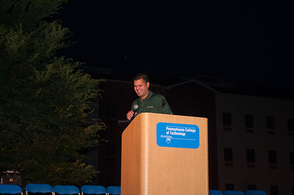 Paul R. Watson welcomes all to the Fall 2013 semester at Penn College.