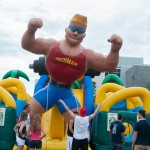 A student answers the Ironman's triumphant flex ...