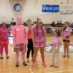 OCHO's Whitnie-Rae Mays solicits audience votes on the "pinkest" person in the house.