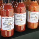 Sauces, salsas, and other products use ingredients purchased from farmers in Mierwald's area.
