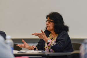 ... with Vinay Bahl, associate professor of sociology, offering her opinion.