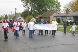 ... during which they advanced their cause through the neighborhoods of South Williamsport.