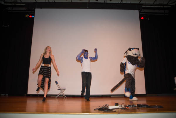 A diverse dance company, including the Penn College Wildcat, collaborates with the eventual winner.