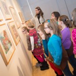 Penny G. Lutz leads the Brownies through the fairy-tale section of Fitzgerald's work.