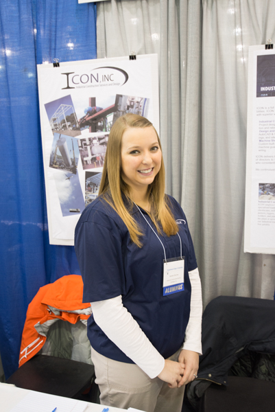 Kendra N. Dutrow, a 2013 graduate in computer aided product design and computer aided drafting technology, now employed by Industrial Construction Services & Design Inc.