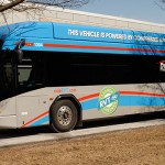 A local example: One of River Valley Transit's fleet of compressed natural gas buses.