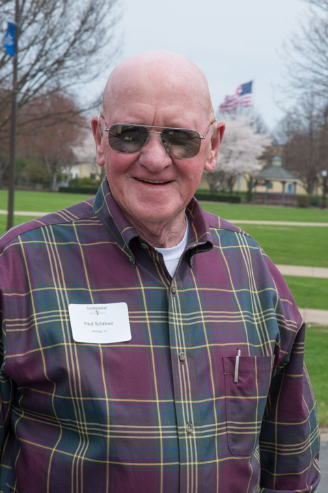 Paul Schriner, an alumnus who retired in 2001 after more than three decades of teaching, has enjoyed traveling − but admits to still missing his welding students.