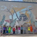 ... and add their dreams to the collaborative project. 