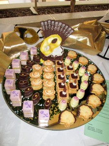 “Best in Show” was awarded to baking and pastry arts student Ching Chan, of Milton, for her petit fours tray at Penn College’s Grand Pastry Buffet.