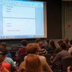 ... including helpful advice from Sara H. Ousby, associate director of student activities for diversity and cultural life.