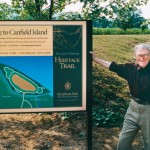 James P. Bressler, by the eponymous Heritage Trail on Loyalsock Township's Canfield Island