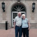 Jim and Betty Stephenson revisit a campus landmark ...